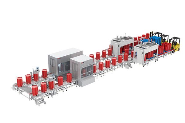 200L多功能灌裝線布局設計