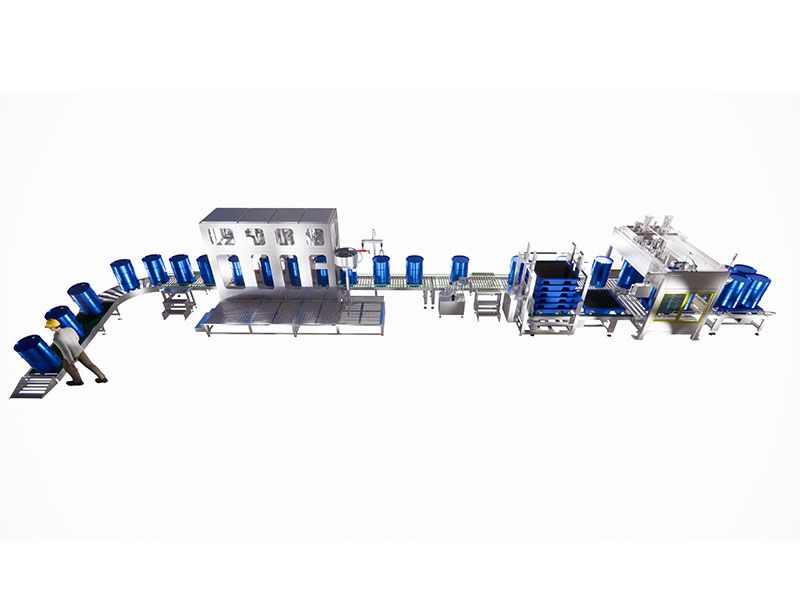 200L機(jī)械定位自動(dòng)灌裝線