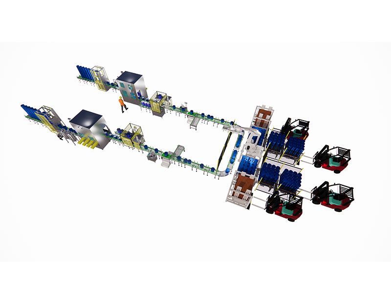 20L桶自動灌裝線