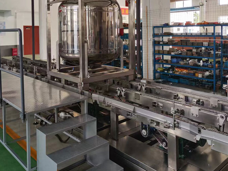 噸桶電解液自動(dòng)灌裝線