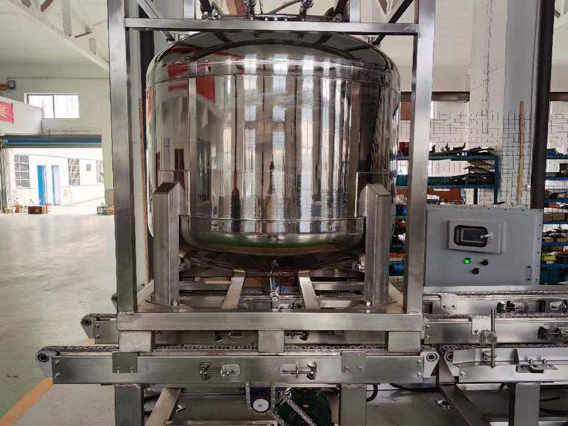 噸桶電解液自動(dòng)灌裝線