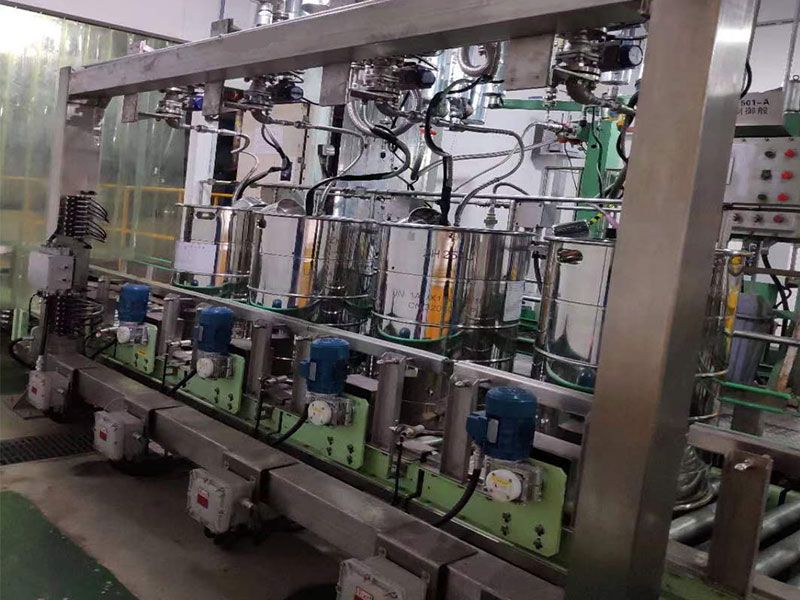 200L電解液自動(dòng)灌裝線