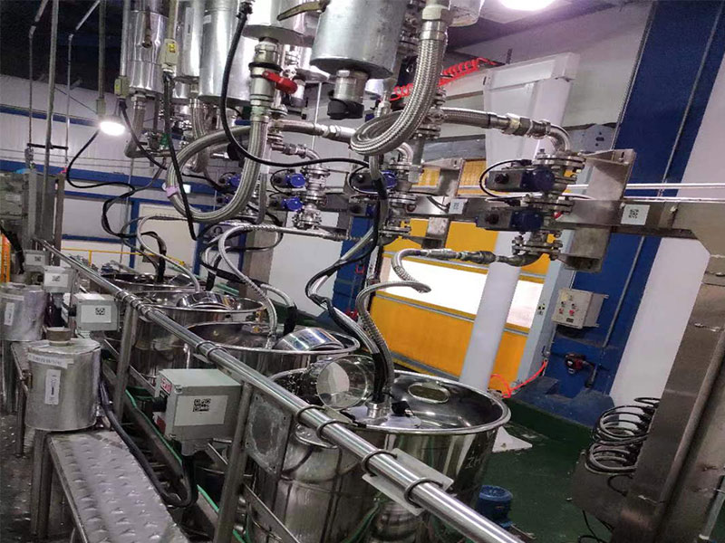 200L電解液自動(dòng)灌裝線